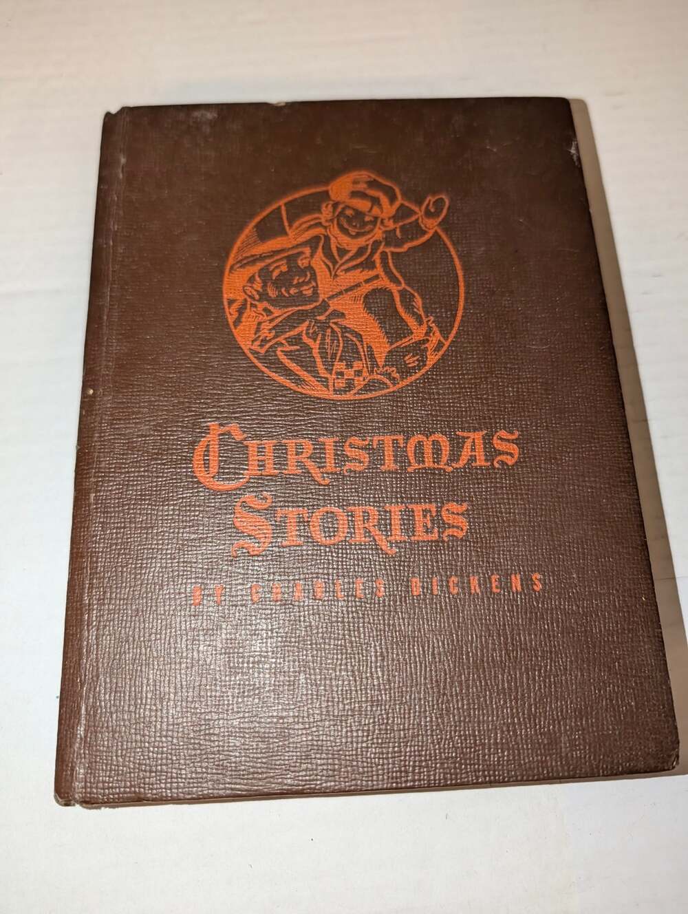 1940 Book " Christmas Stories" by Charles Dickens, Whitman Publishing Company.